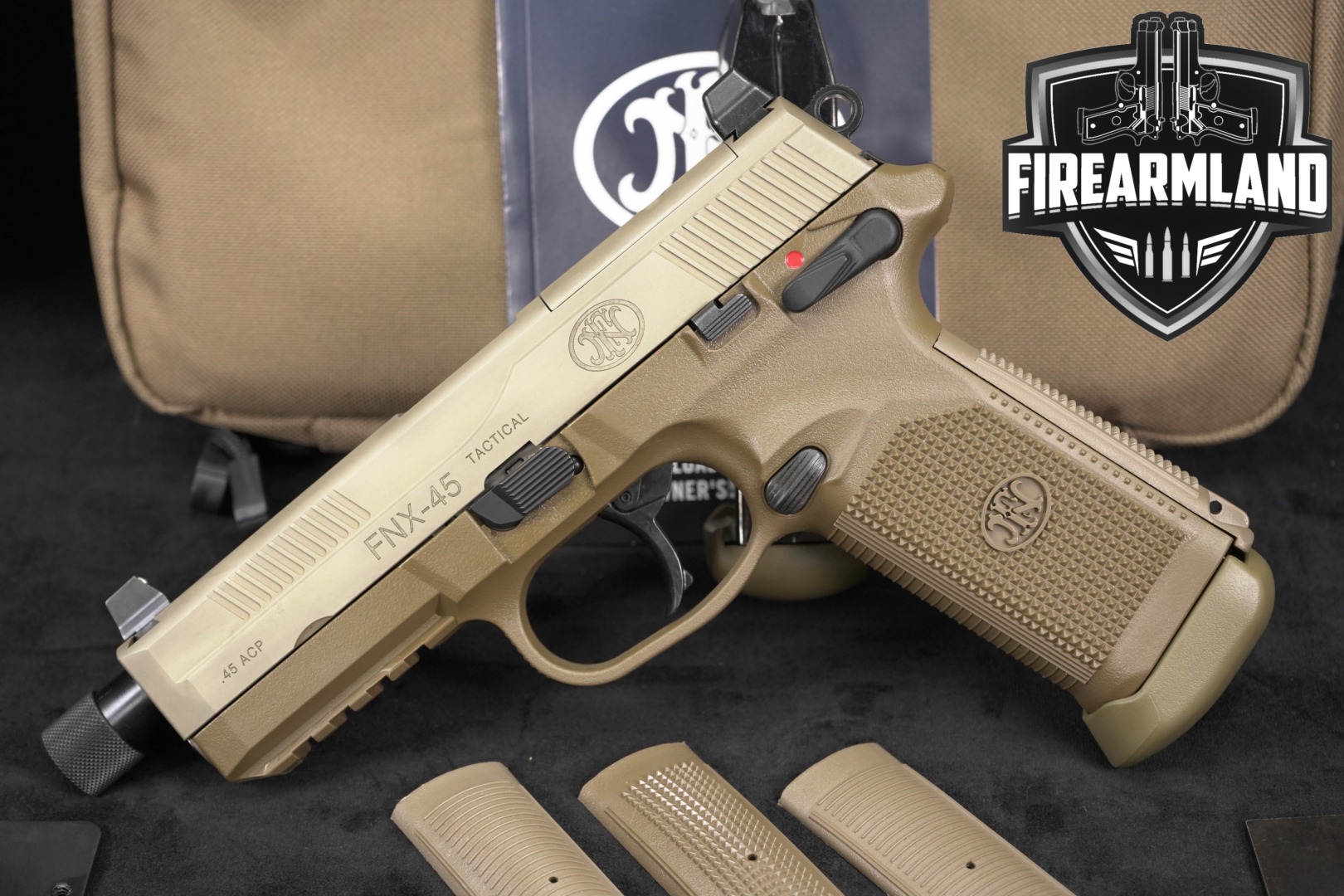 FN America FNX-45 Tactical .45 ACP FDE in Very Good Condition Thumbnail