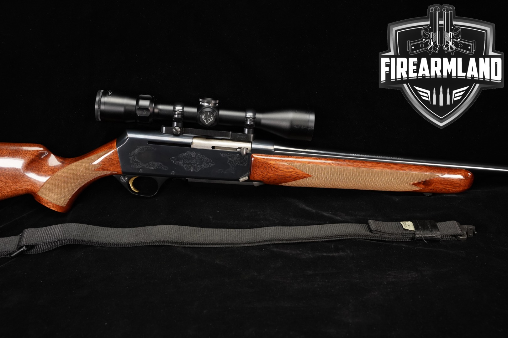 Browning BAR Mark II Safari, BOSS .270 Win. Blued & Walnut in Very Good Condition Thumbnail