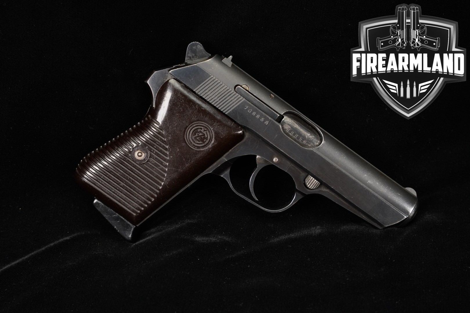 CZ vz. 50 Strakonice .32 ACP Blued in Good Condition Thumbnail