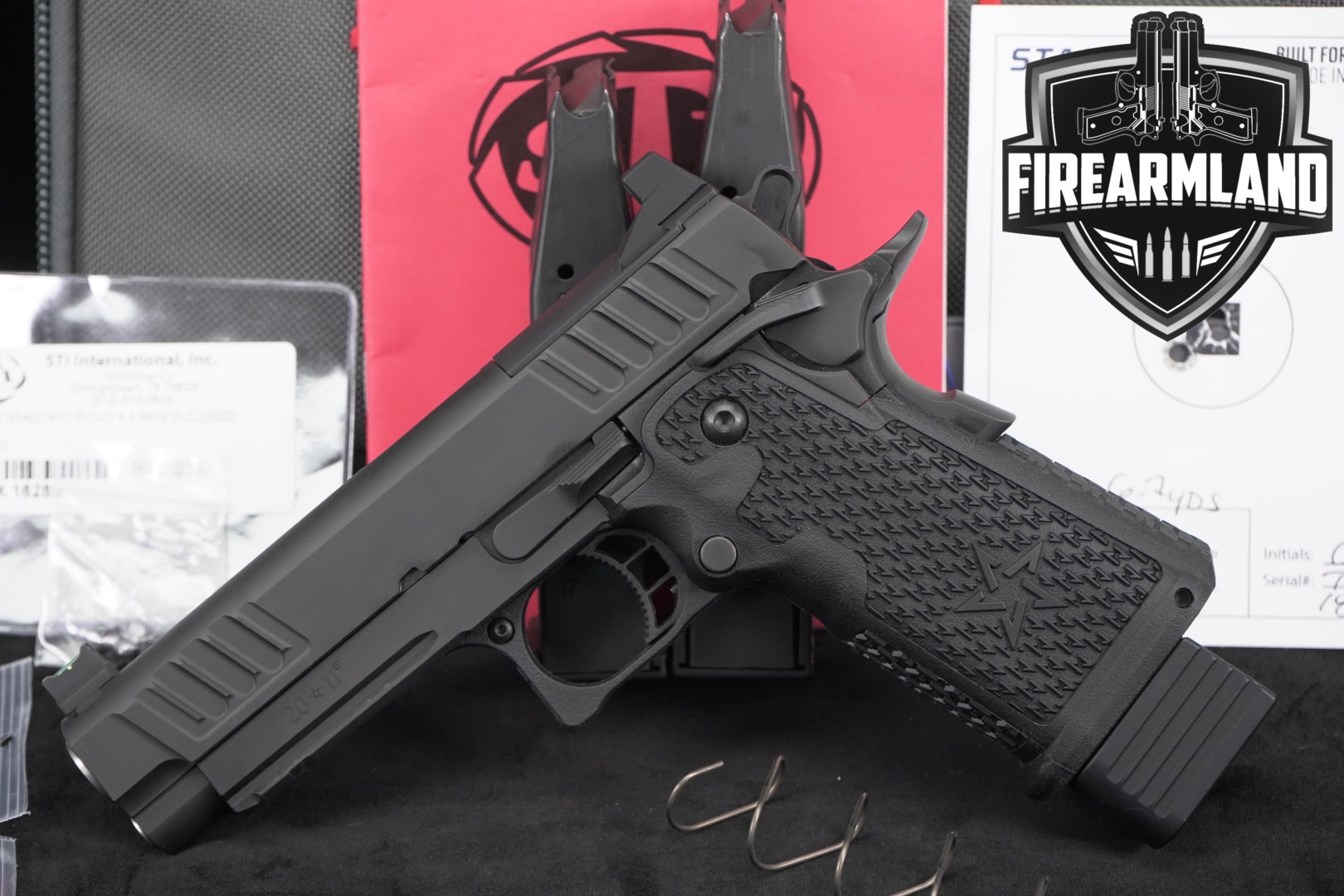 STI Firearms LLC Staccato P 9mm Luger Black in Excellent Condition Thumbnail