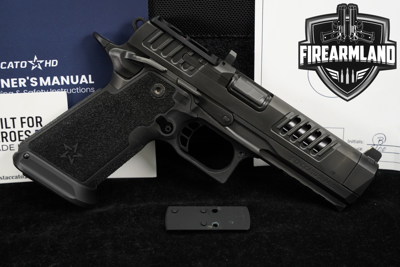 Staccato (STI) HD P4.5 9mm Luger Black in Excellent Condition Thumbnail
