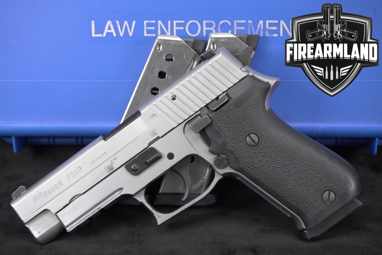 Sig Sauer P220R .45 ACP Stainless in Good Condition Thumbnail