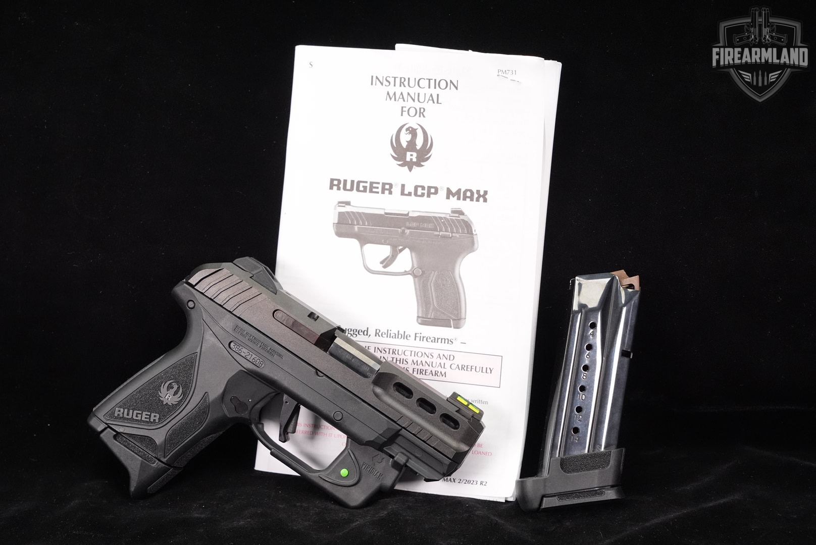 Ruger Security-380 Lite Rack 380ACP 3.42" +2 MAGS, VIRIDIAN LASER-img-2