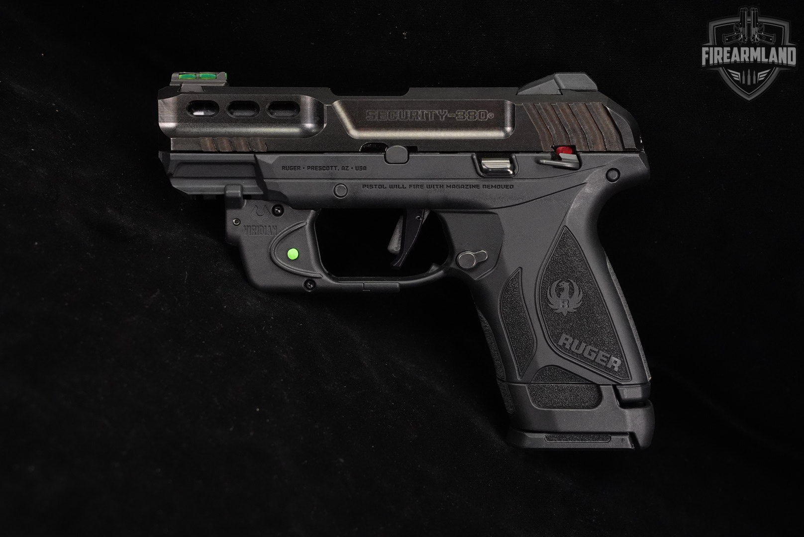 Ruger Security-380 Lite Rack 380ACP 3.42" +2 MAGS, VIRIDIAN LASER-img-3