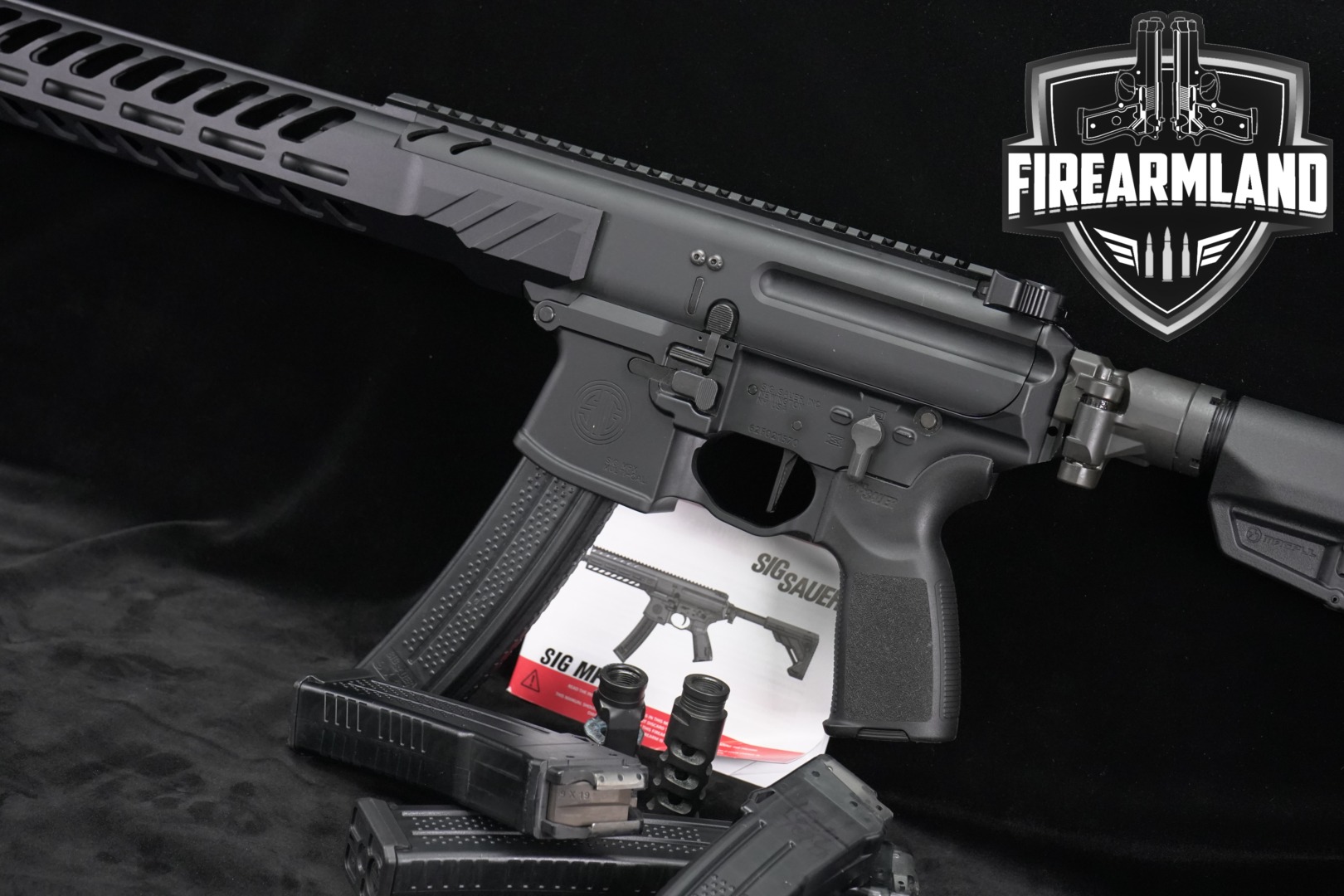 Sig Sauer MPX Carbine 9mm Luger Black in Very Good Condition Thumbnail