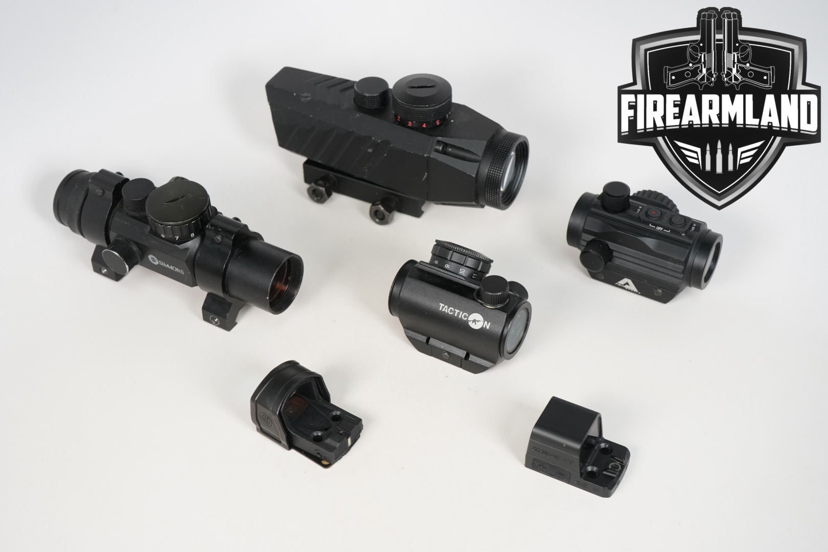 SIX RED DOT SIGHT 6 Tacticon Simmons Aim Sports Monstrum Sig Sauer Olight-img-0