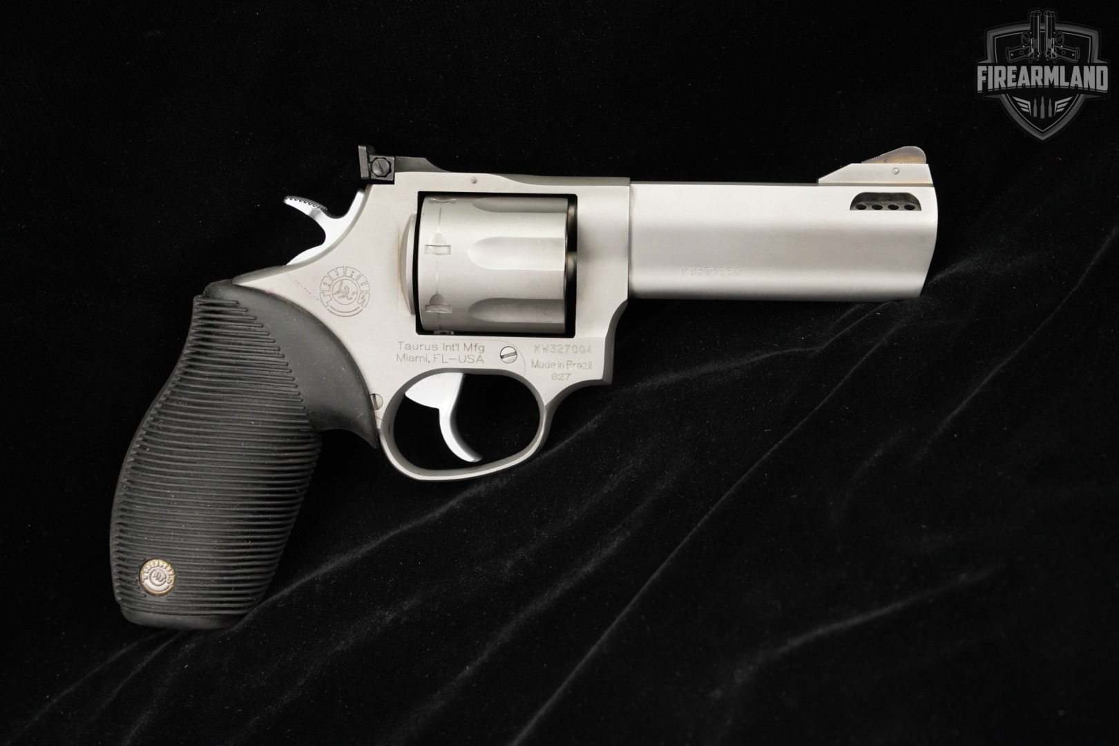 Taurus Model 627 Tracker 357 Magnum 4" Stainless M627 +ORIG CASE-img-3