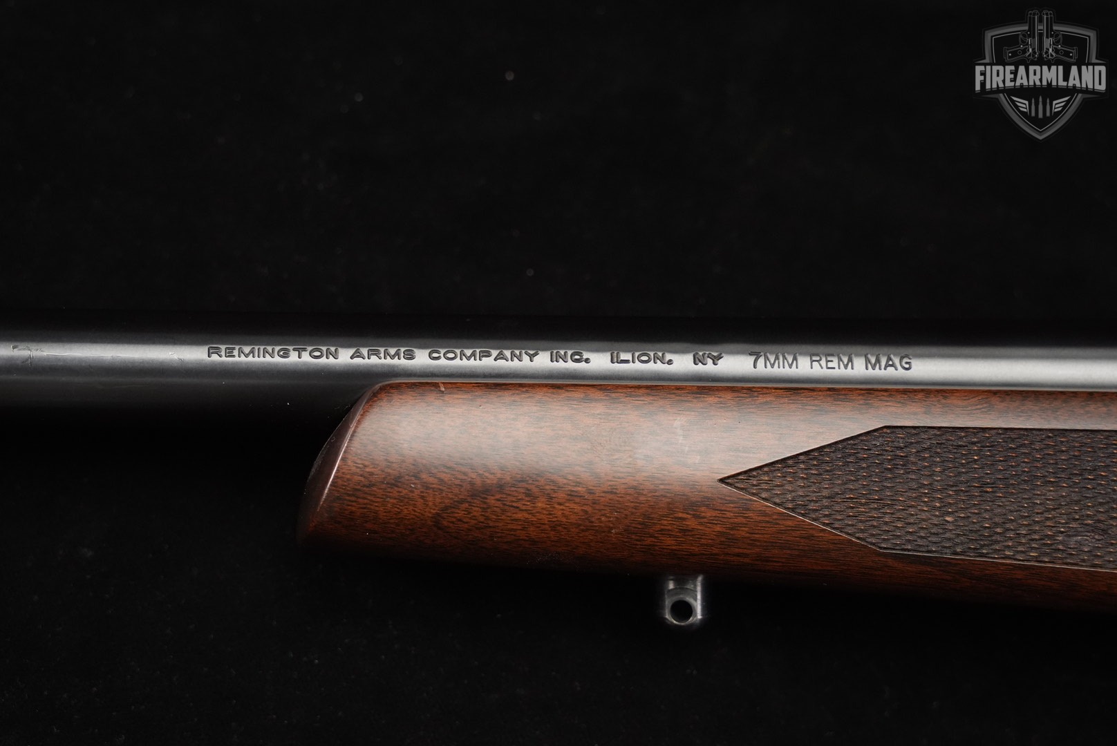 Remington Model 700 BDL 7mm Rem Magnum 24" Blued & Walnut M700 +SCOPE RINGS-img-18