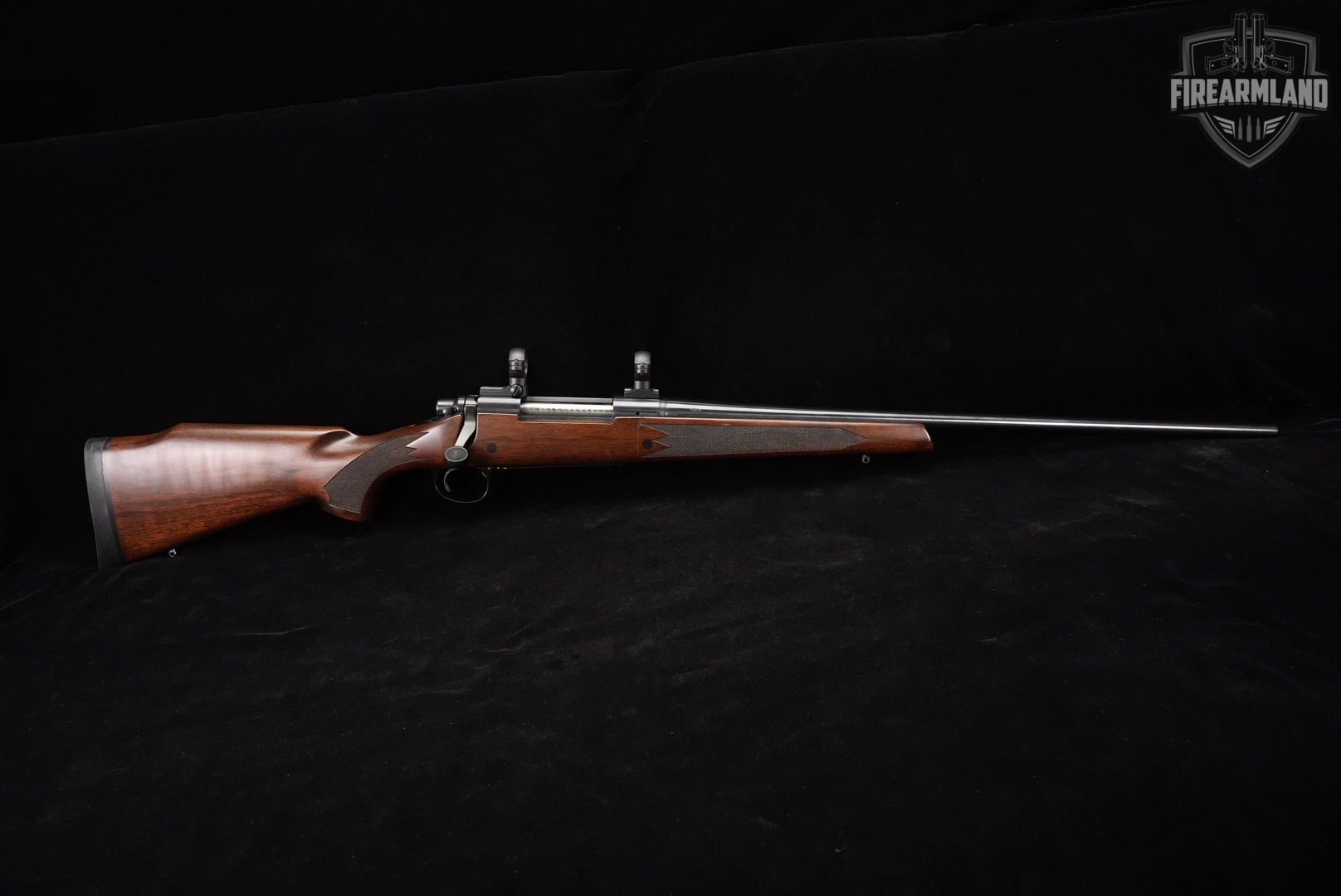 Remington Model 700 BDL 7mm Rem Magnum 24" Blued & Walnut M700 +SCOPE RINGS-img-2