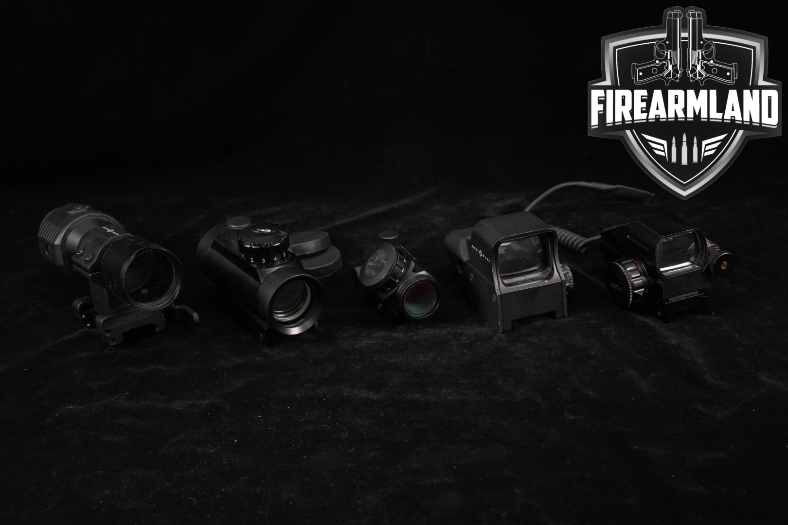 FIVE RED DOT SIGHT LOT 5 Pack Sightmark BSA Bushnell RDS-img-0