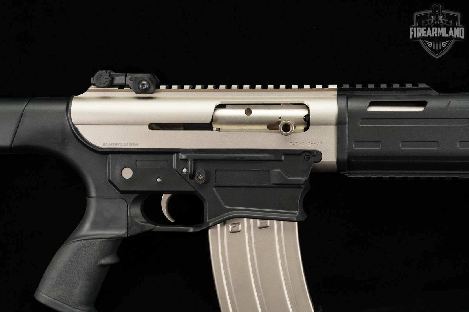 Tokarev TAR 12 Gauge 18.5" Two-Tone Silver & Black TAR12 AR AR12-img-5
