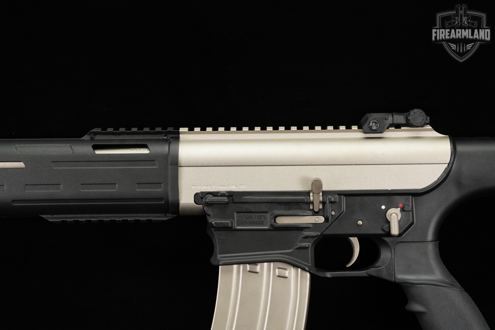Tokarev TAR 12 Gauge 18.5" Two-Tone Silver & Black TAR12 AR AR12-img-8