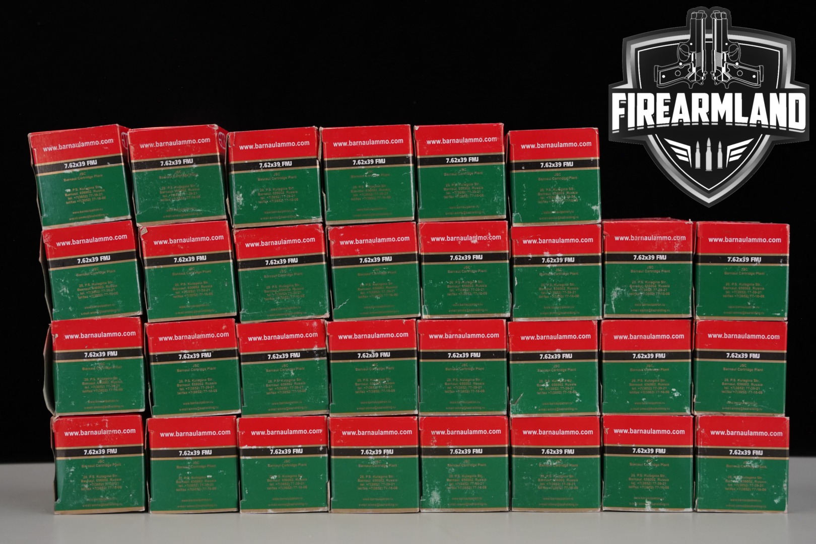 Barnaul 7.62x39 Ammo 7.62x39 in New - Old Stock Condition Thumbnail
