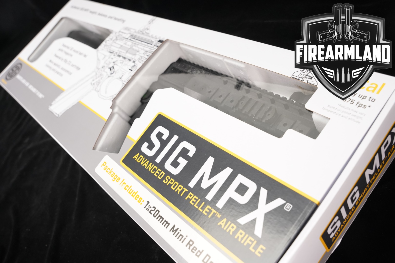 Sig Sauer MPX Air Rifle .177 Caliber (4.5mm) Black in Factory New Condition Thumbnail