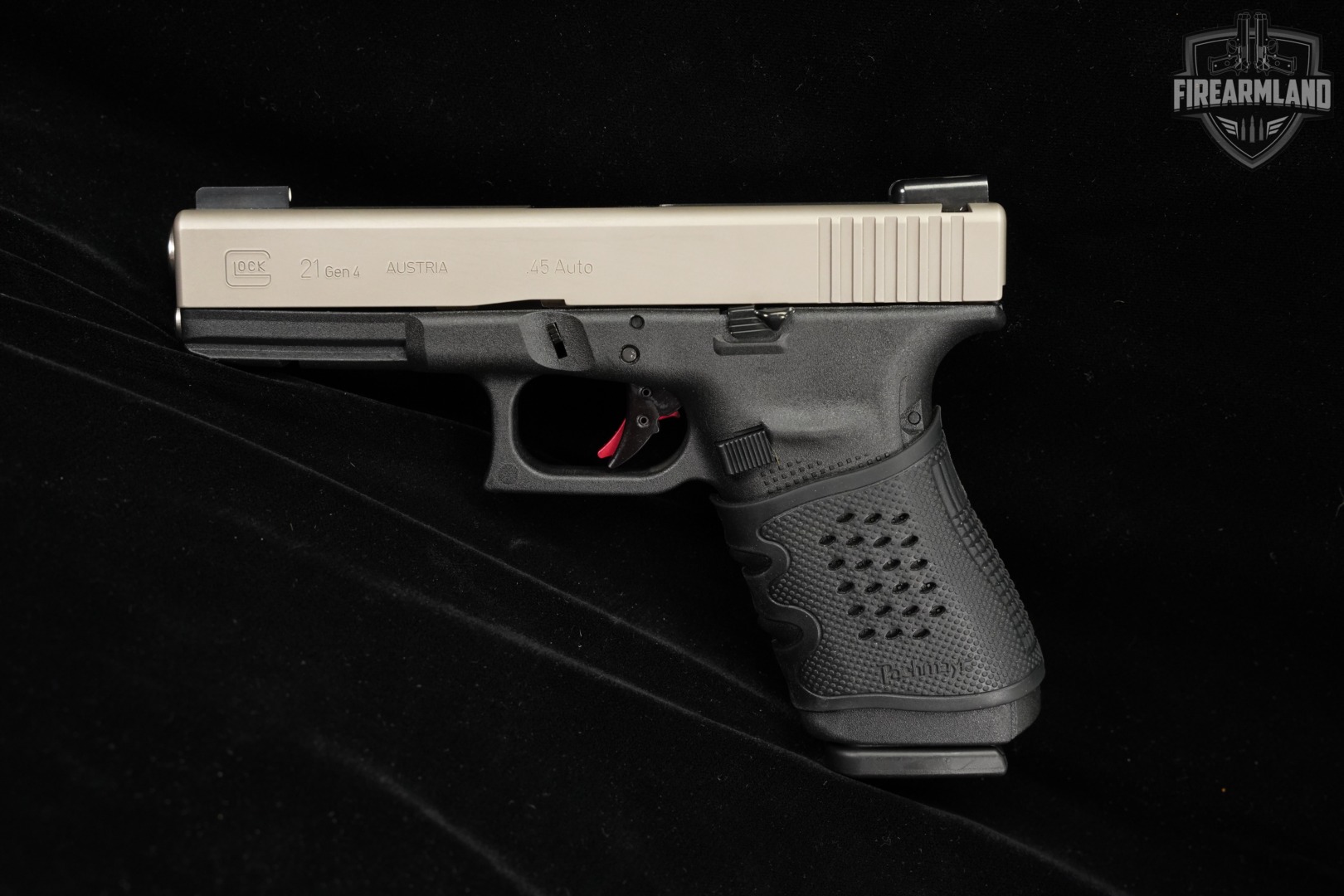 Glock 21 Gen4 G21 Gen 4 45 ACP 4.61" Two-Tone FDE & Silver +ORIG BOX-img-4