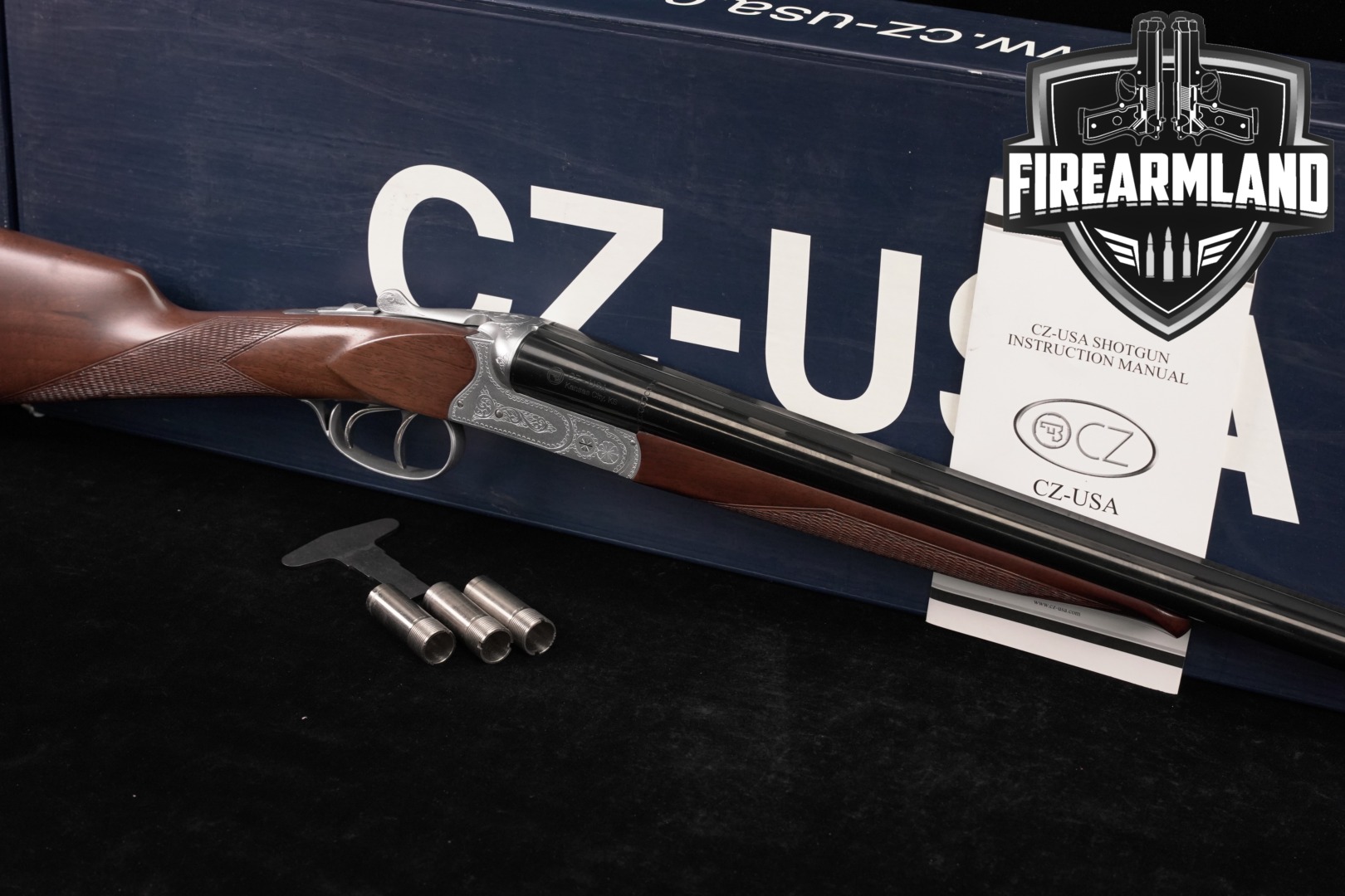Huglu Bobwhite 202B Partridge 28-Gauge 26" 202-B CZ SxS +ORIG BOX-img-0