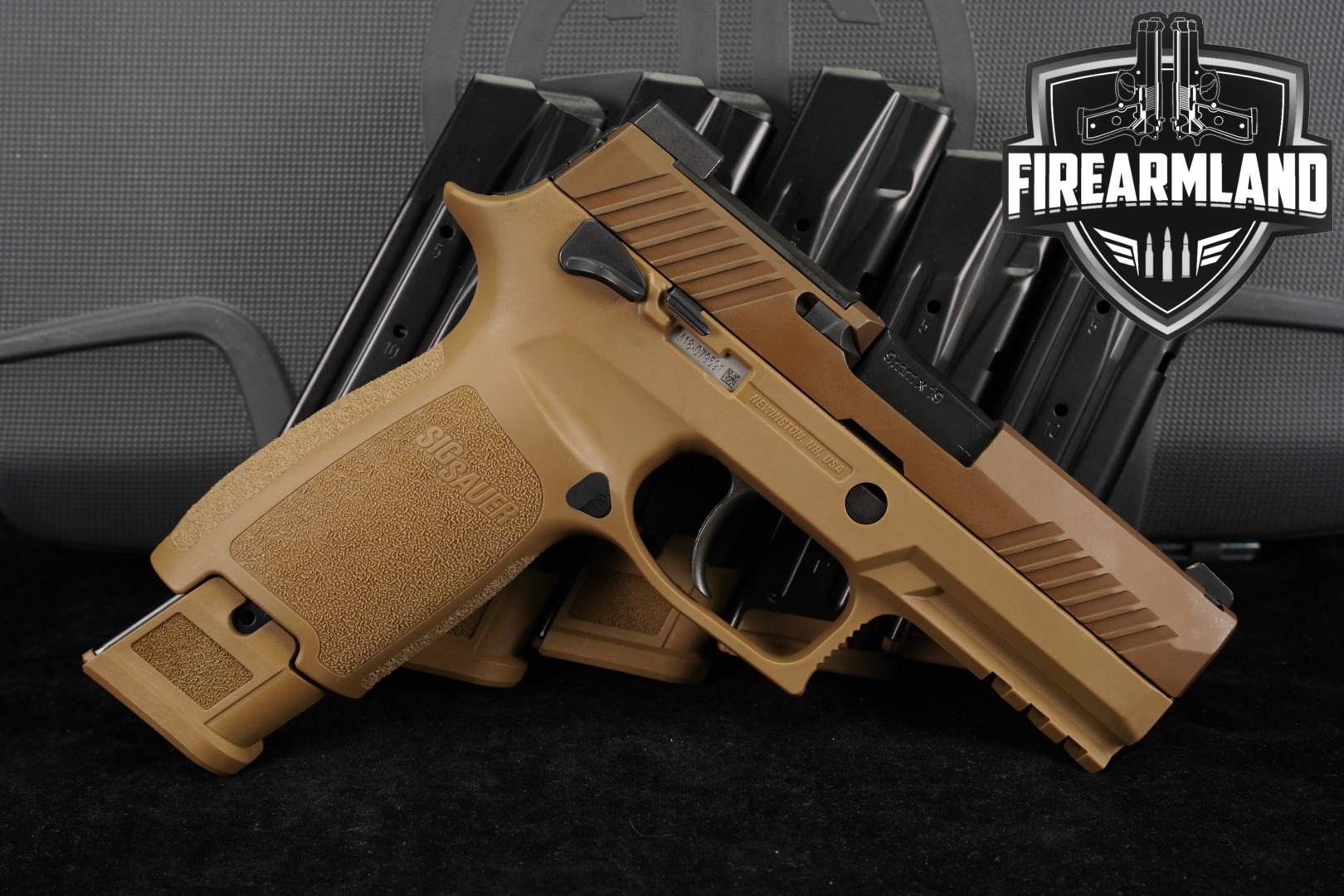Sig Sauer P320-M18 9mm Luger Coyote Tan in Very Good Condition Thumbnail