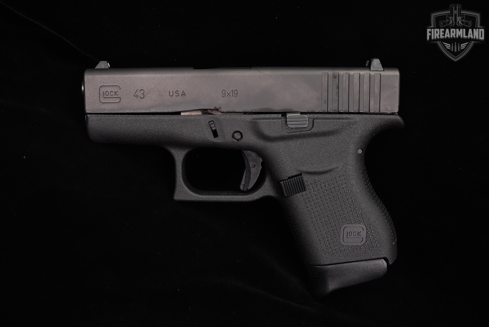 Glock 43 G43 Slimline 9mm 3.41" +5 MAGS & ORIG CASE-img-3