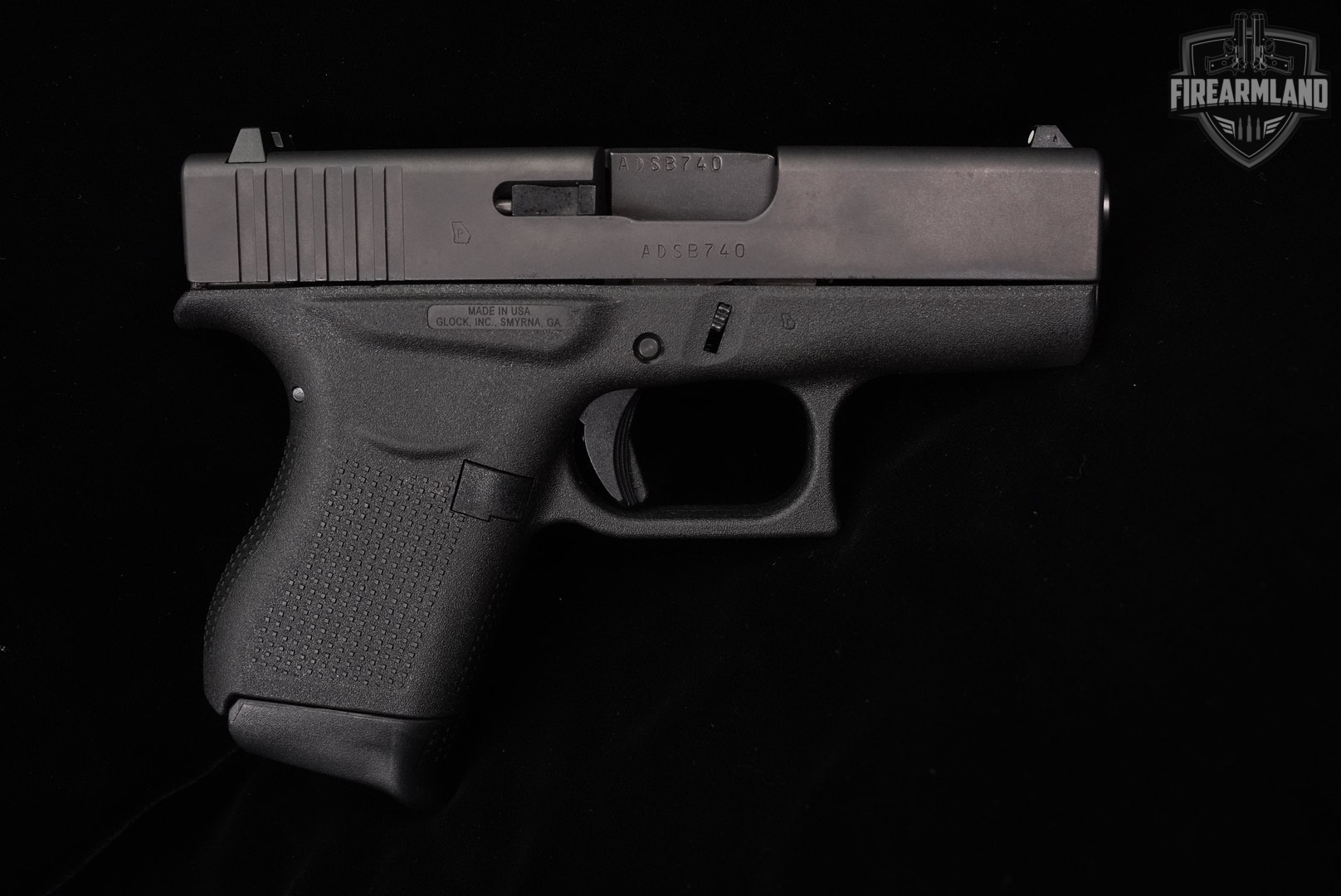 Glock 43 G43 Slimline 9mm 3.41" +5 MAGS & ORIG CASE-img-4