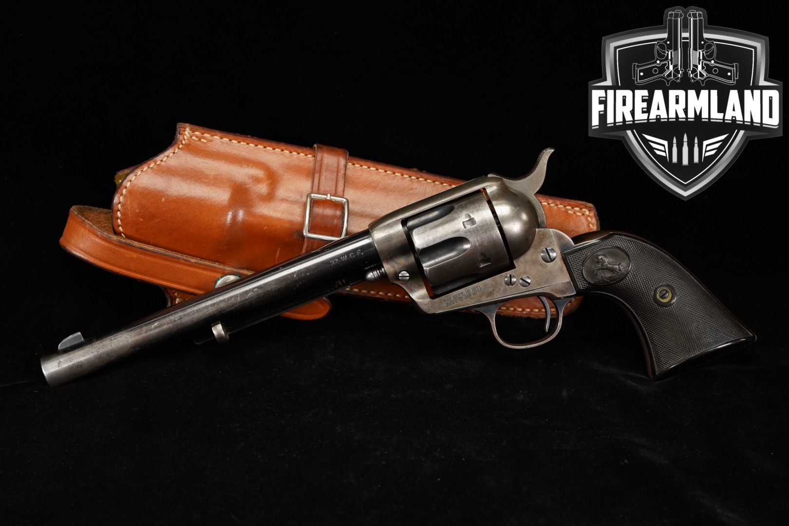 1899 Colt Single Action Army First Generation .32-20 Win. Color Case Hardened & Blued in Fair Condition Thumbnail