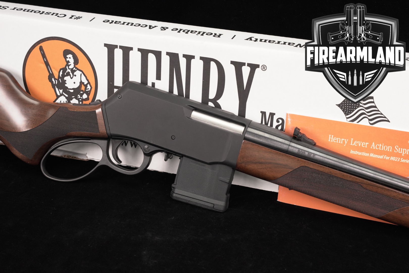 Henry Model H023-300 Lever Action Supreme 300Blackout OR 16.5" +ORIG BOX-img-0