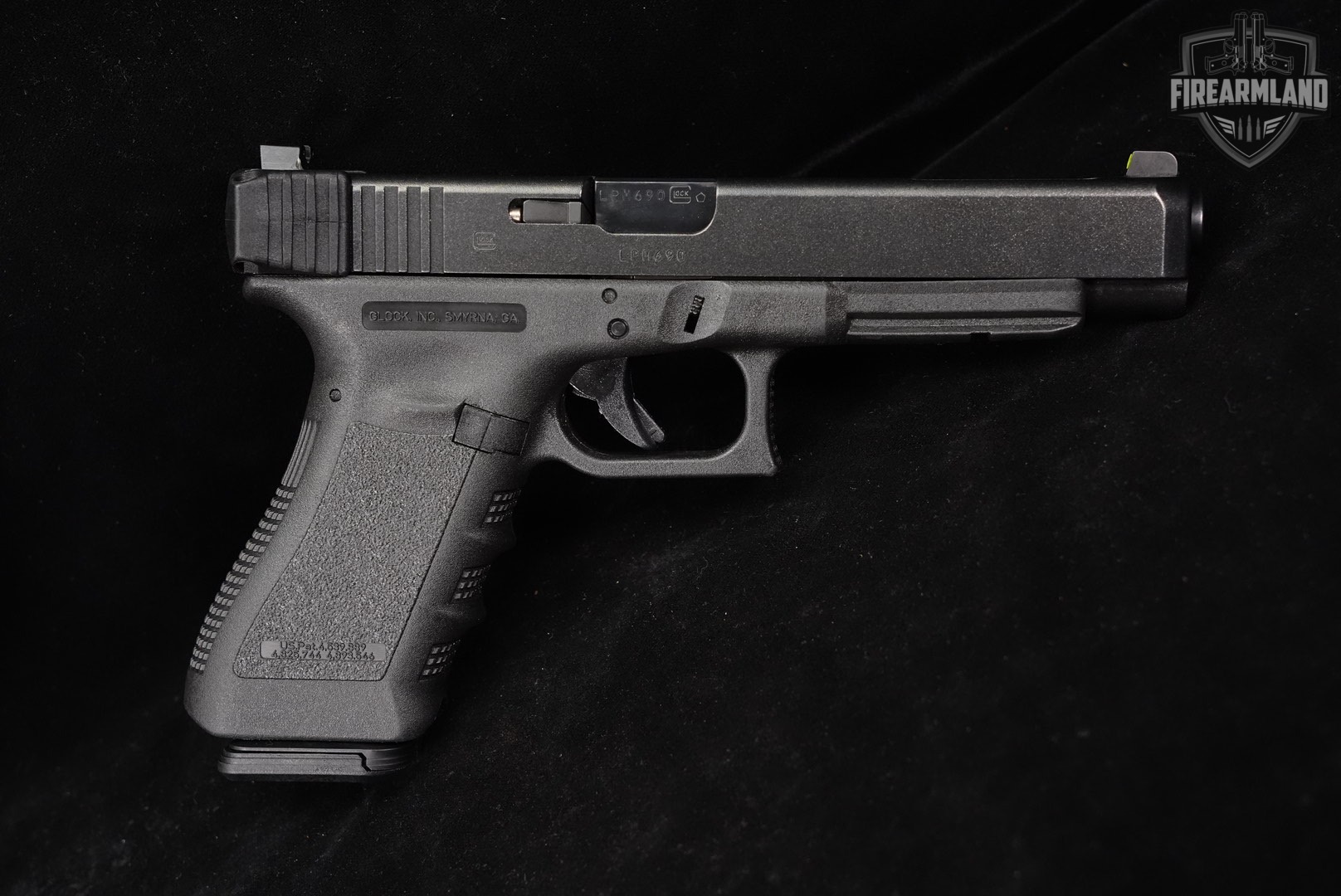 Glock 34 Gen3 G34 Gen 3 9mm 5.31 +THREE MAGS, CASE-img-3