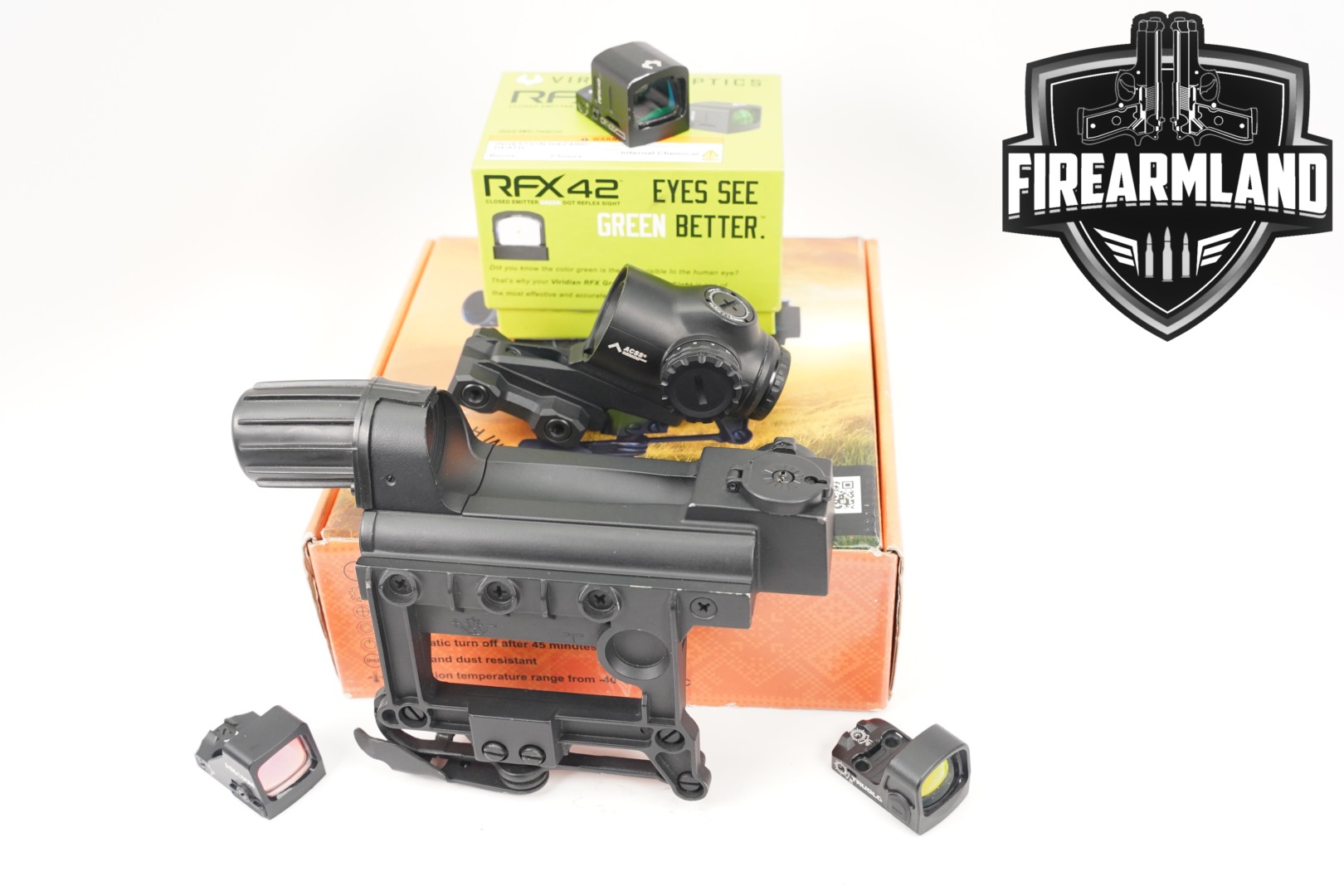 FIVE RED DOT SIGHT 5 Pack Holosun Viridian Primary Arms Kobra TruGlo RDS-img-0