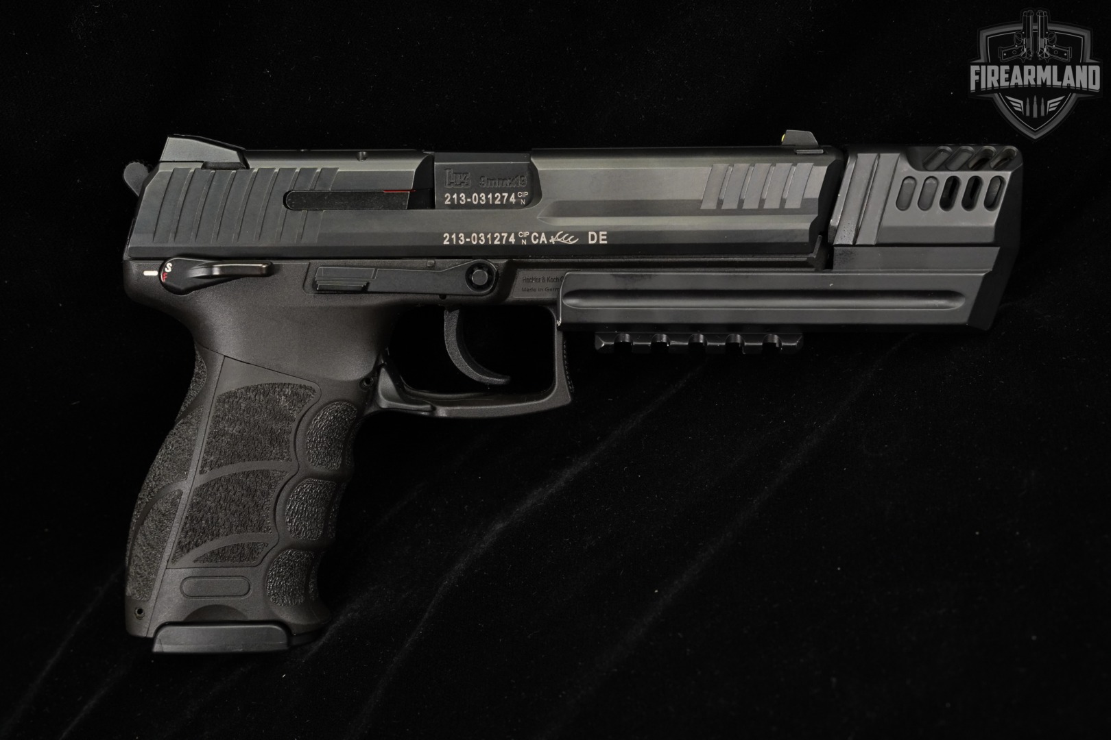 Heckler & Koch P30LS V3 Long Slide COMP 9mm H&K P30-LS +2 MAGS, ORIG CASE-img-3