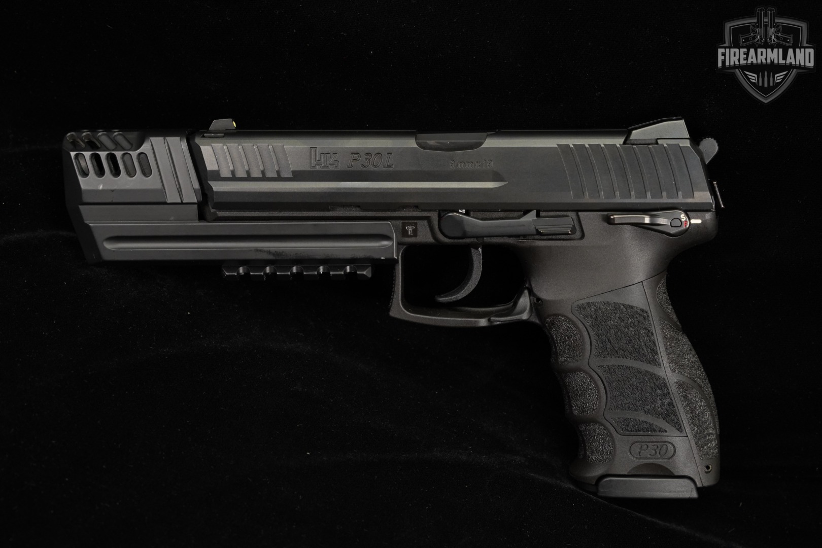 Heckler & Koch P30LS V3 Long Slide COMP 9mm H&K P30-LS +2 MAGS, ORIG CASE-img-4