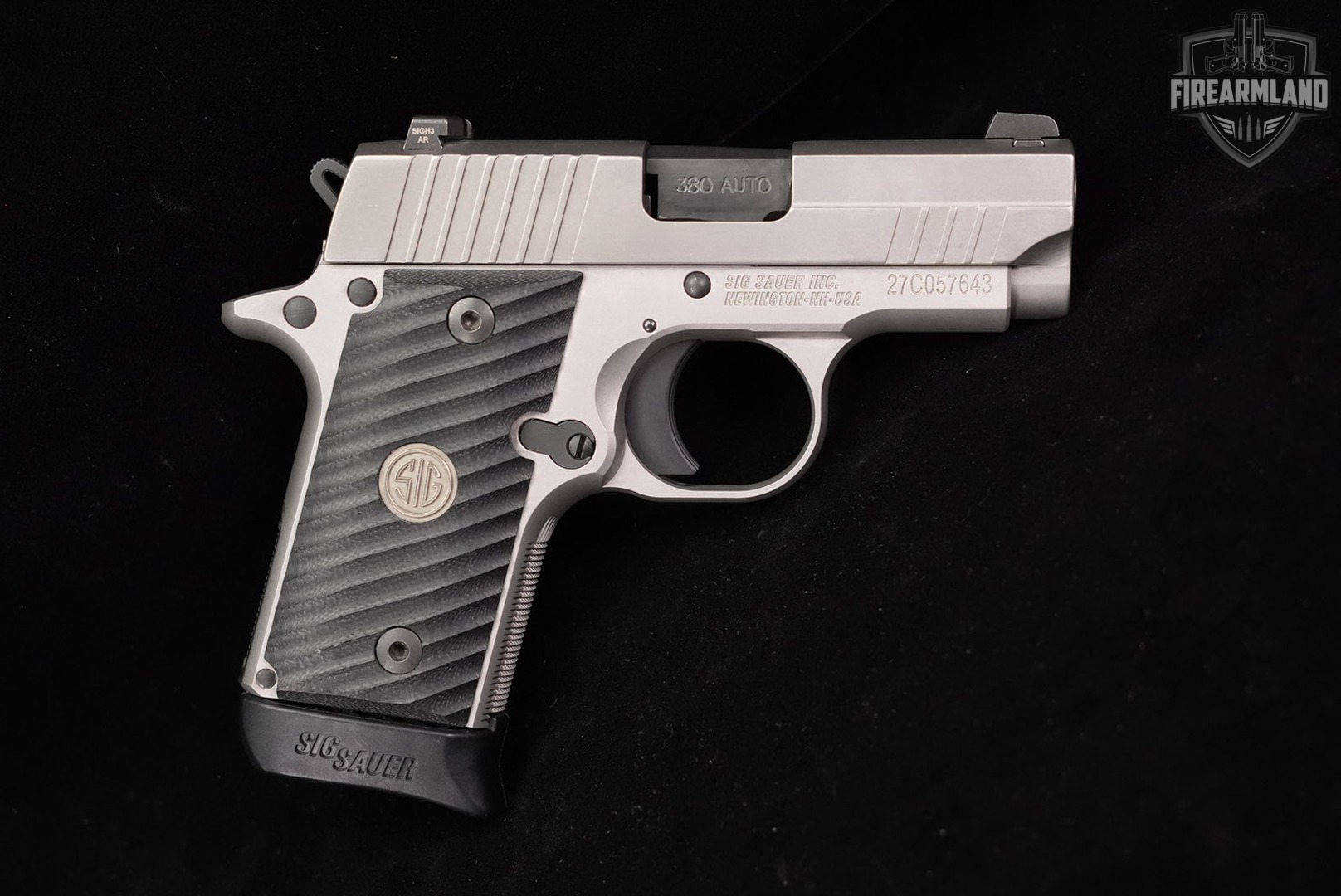 Sig Sauer P238 ASE Black 380 ACP 2.7" Stainless P 238 +2 MAGS & ORIG CASE-img-4