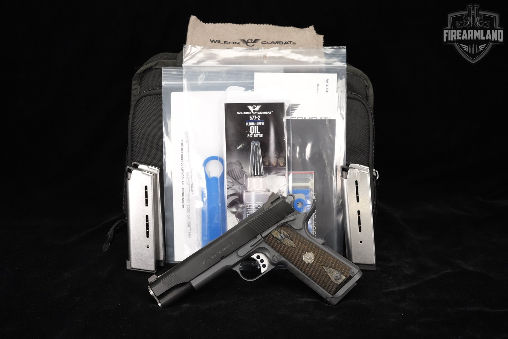 DESIRED Wilson Combat Tactical Supergrade 45 ACP WC 1911 +5 MAGS, CASE-img-2