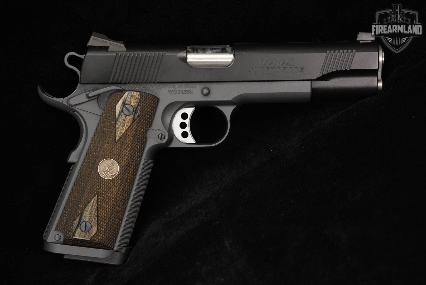 DESIRED Wilson Combat Tactical Supergrade 45 ACP WC 1911 +5 MAGS, CASE-img-3