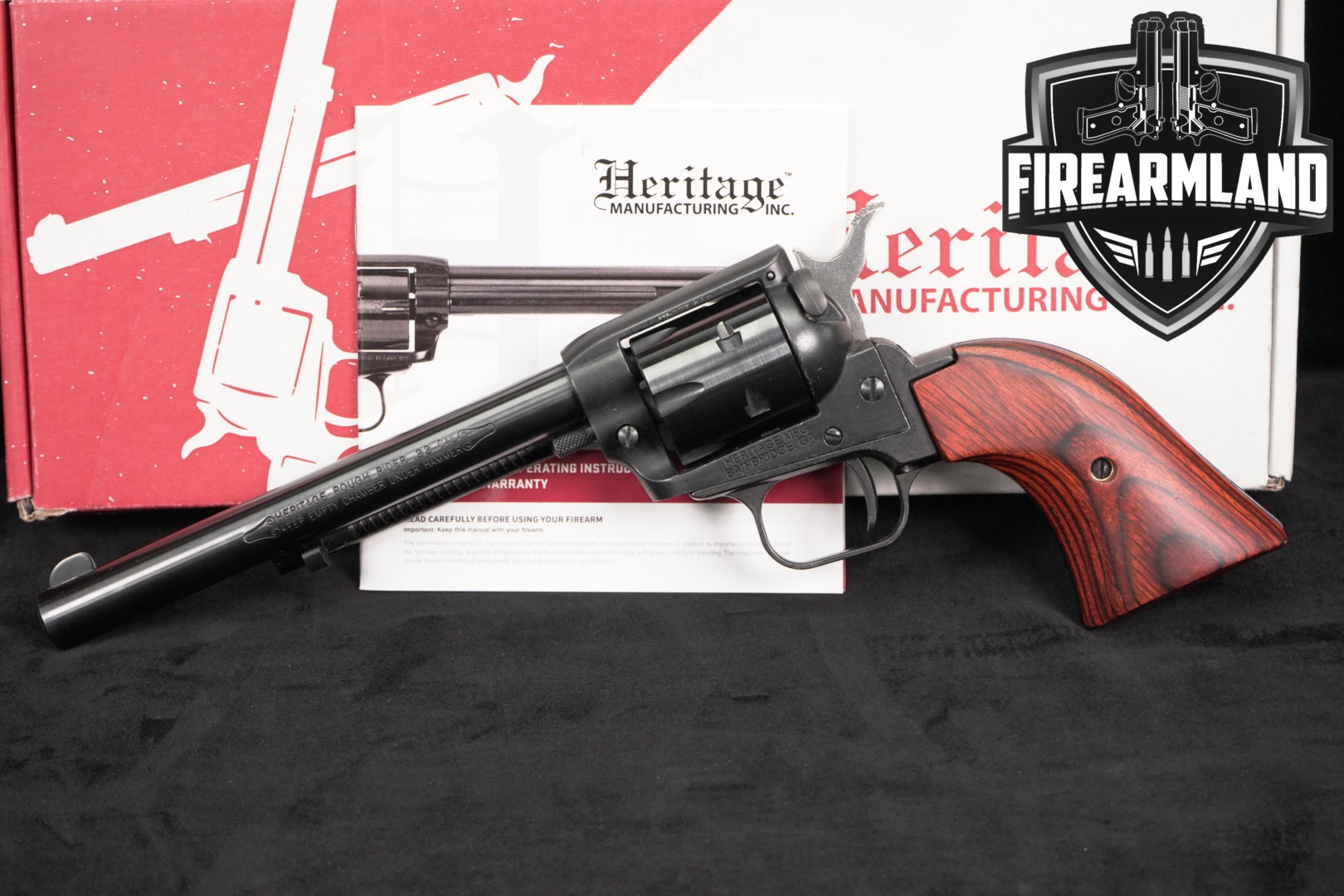 Heritage Manufacturing Co. Rough Rider .22 LR Black in Very Good Condition Thumbnail