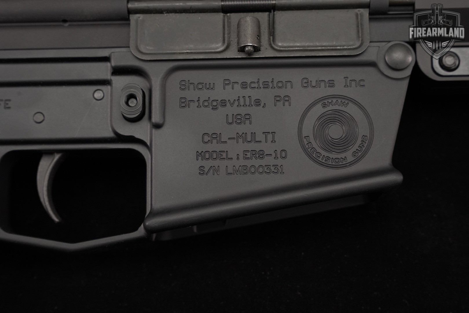 Shaw Precision ERS-10 6.5 Creedmoor AR10 AR Black & Stainless ERS10-img-17