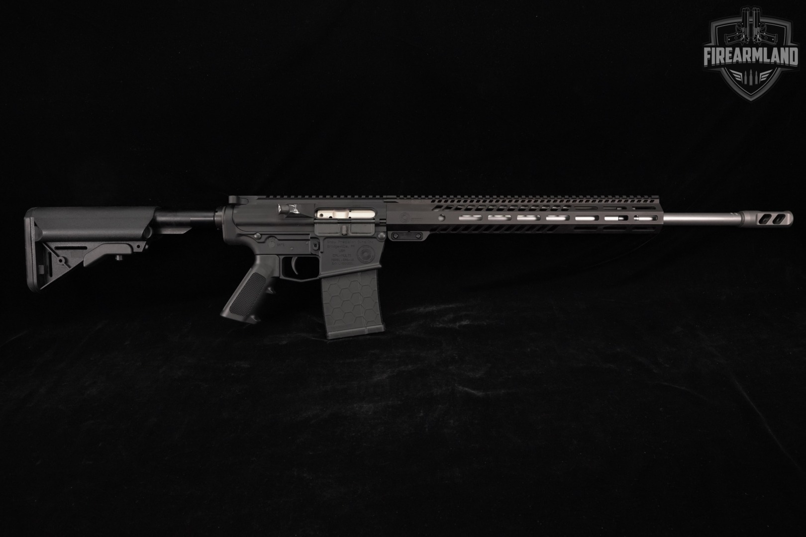 Shaw Precision ERS-10 6.5 Creedmoor AR10 AR Black & Stainless ERS10-img-3