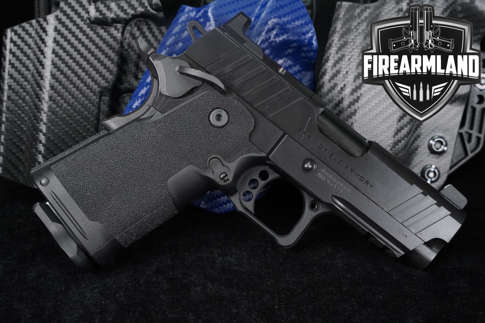 Springfield Armory 1911 DS Prodigy Compact AOS 9mm Luger Black in Very Good Condition Thumbnail
