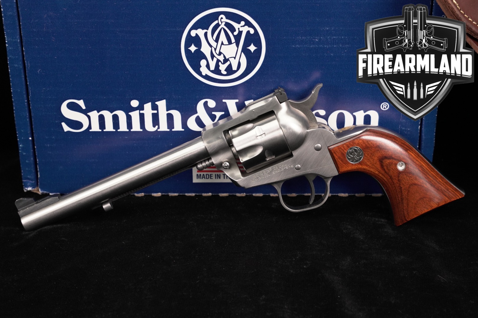 2010 Sturm Ruger New Model Single-Six .22 LR Satin Stainless in Very Good Condition Thumbnail