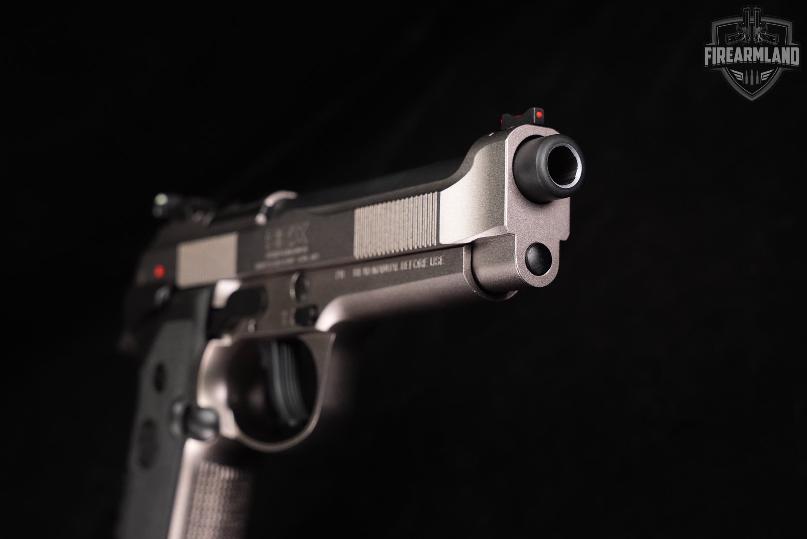 Beretta 92X Performance Defensive 9mm Satin Nickel 92-X +2 MAGS & ORIG CASE-img-10