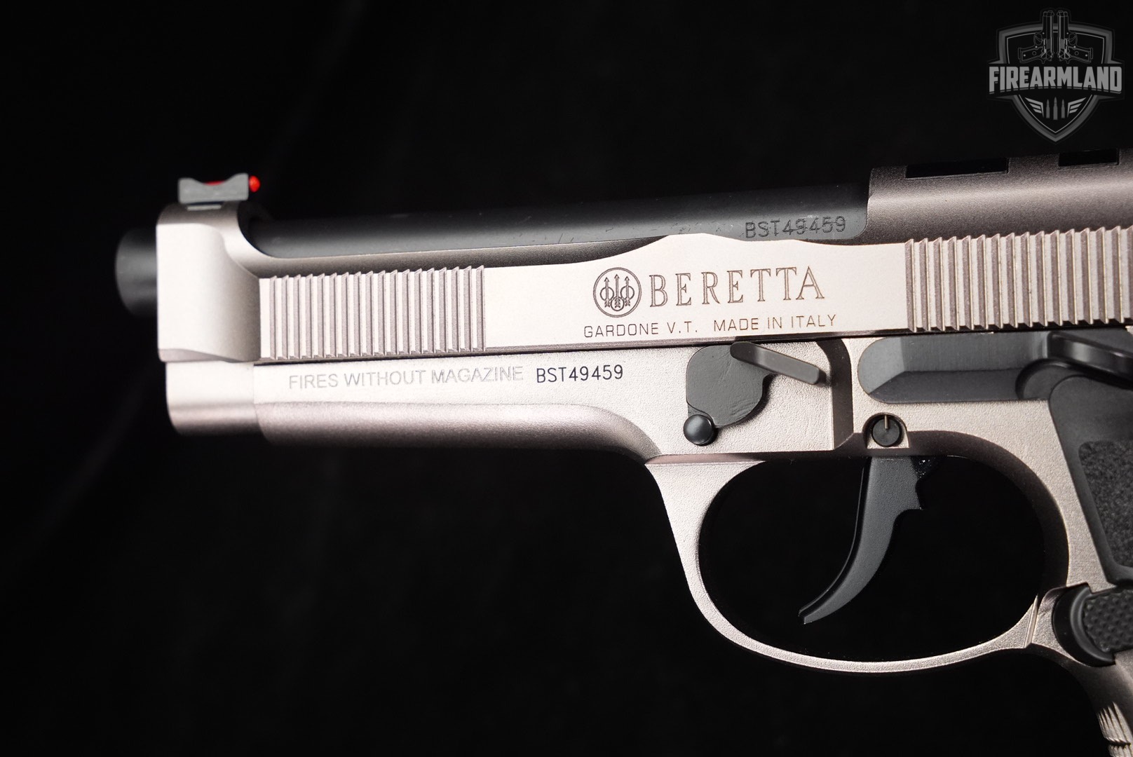 Beretta 92X Performance Defensive 9mm Satin Nickel 92-X +2 MAGS & ORIG CASE-img-11