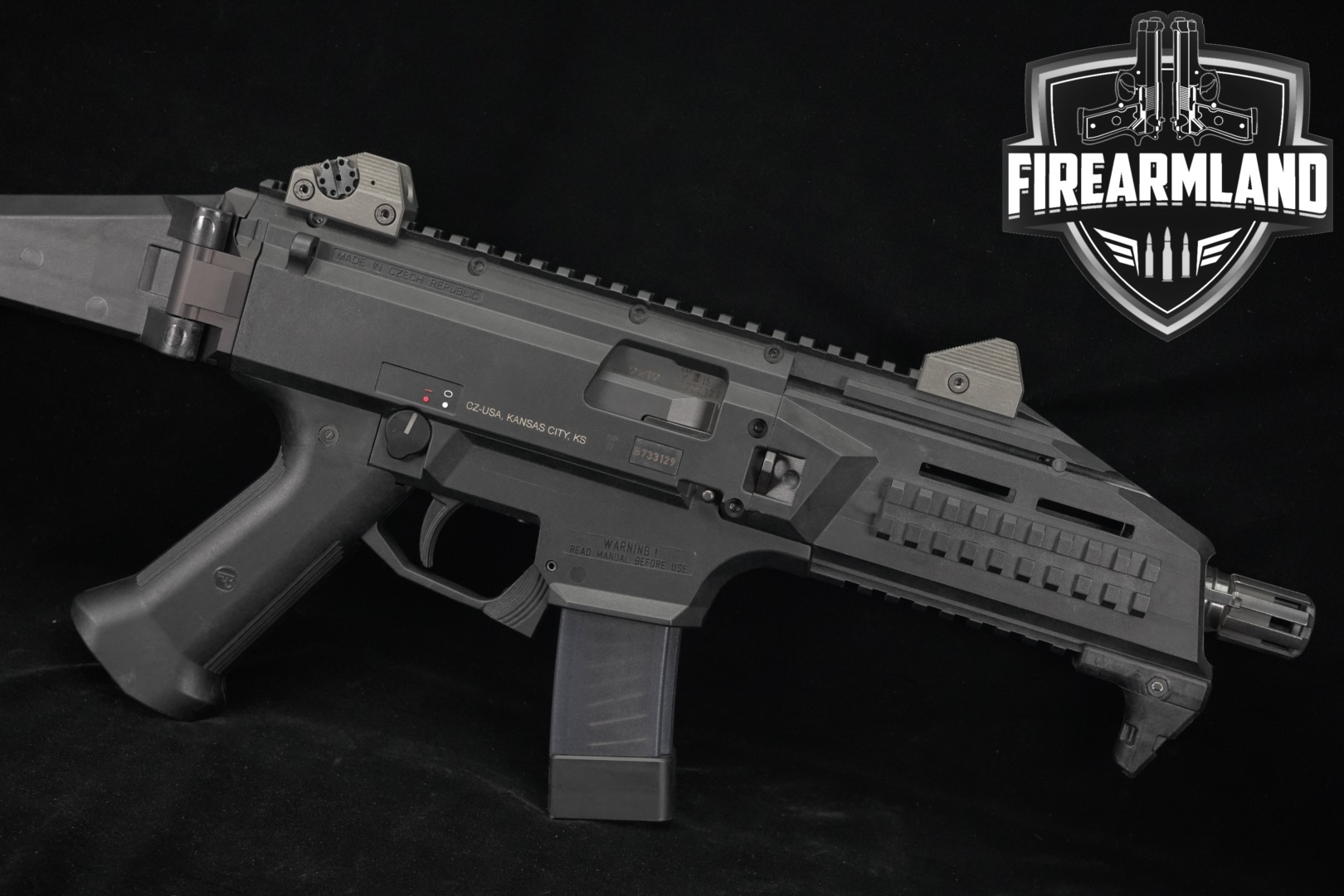 CZ Scorpion EVO 3 S1 SBR 9mm Luger Black in Very Good Condition Thumbnail