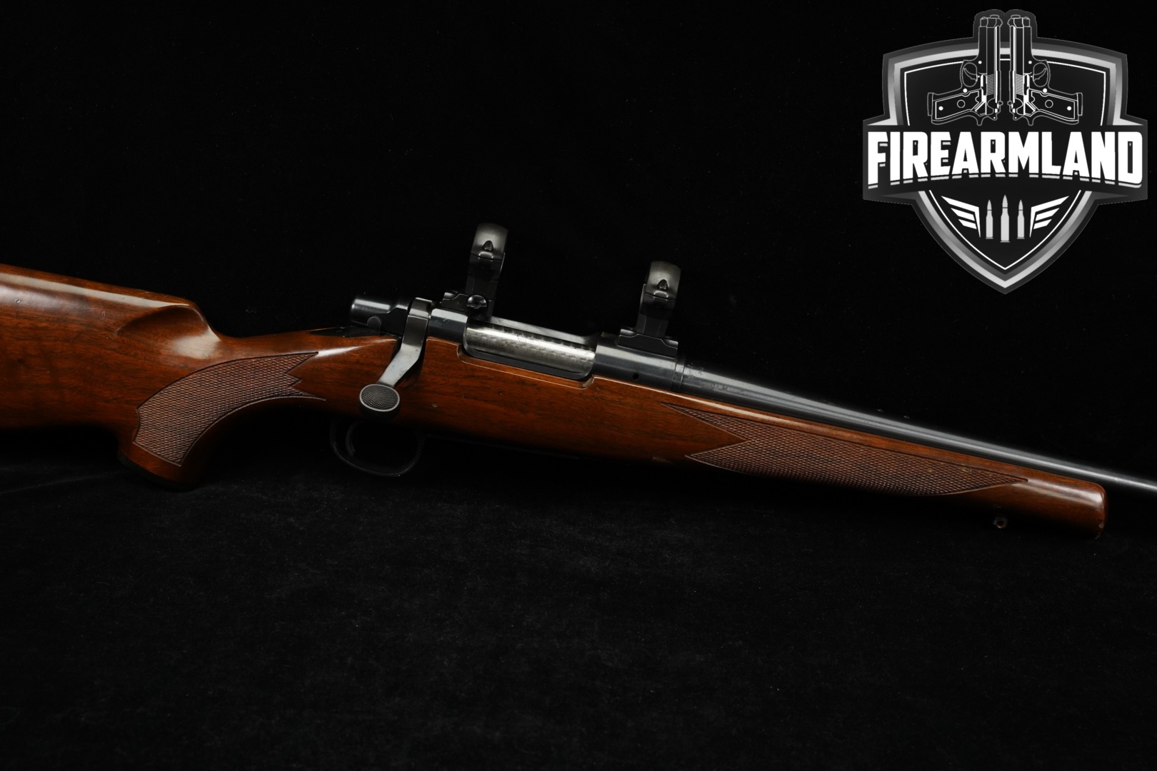 Remington Model Seven .243 Win. Blued & Walnut in Good Condition Thumbnail