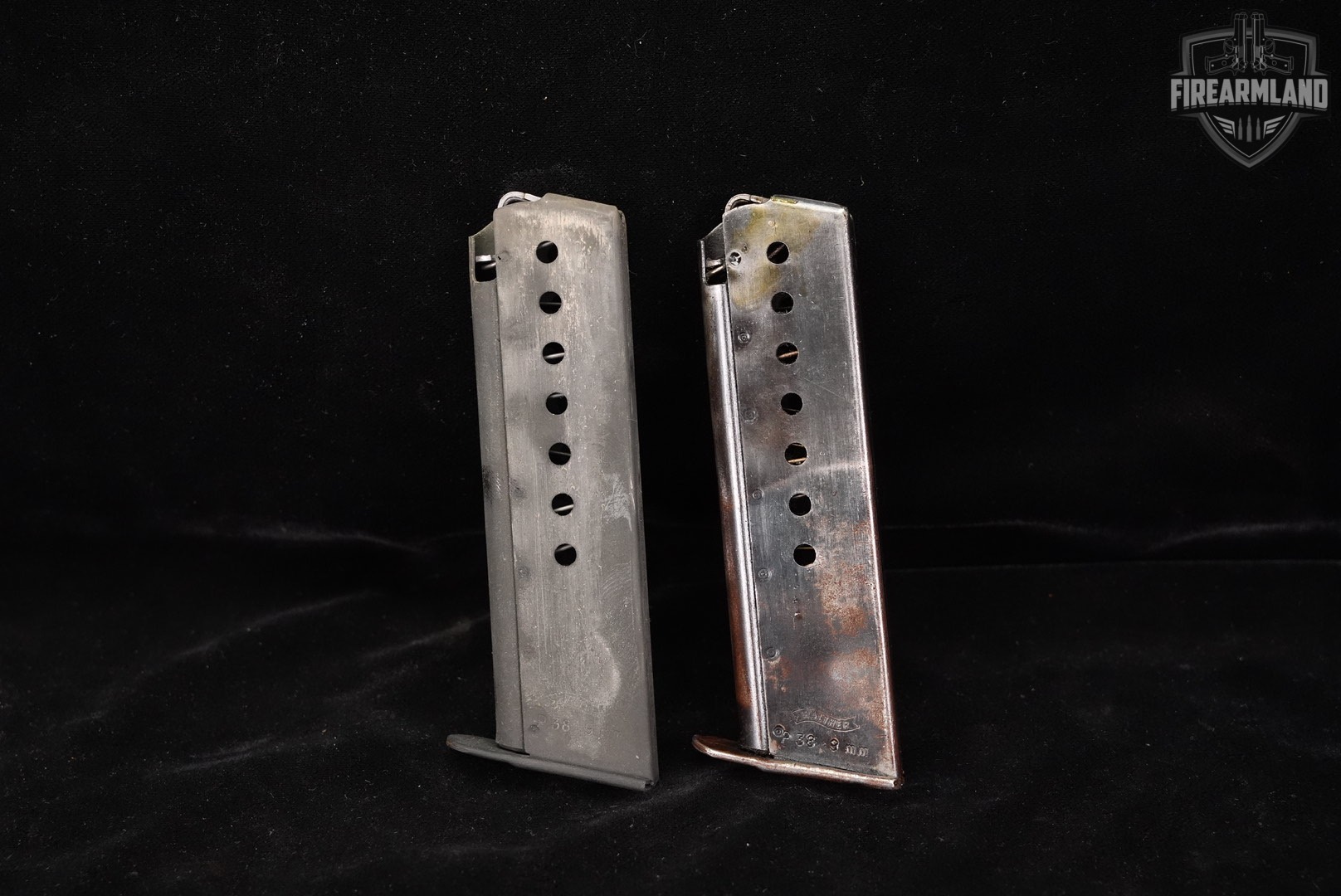 1959-1960 Walther P38 9mm 4.9" Blued P 38 P.38 +2 MAGS & HOLSTER-img-17