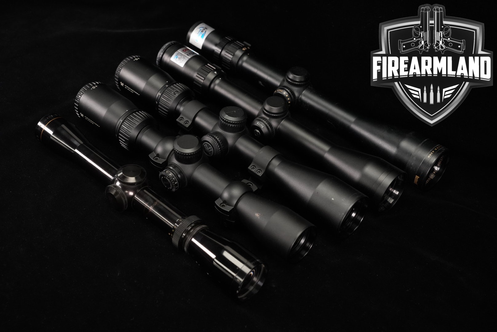 FIVE SCOPE LOT 5 Pack Leupold Vortex Bushnell Riflescope Scopes-img-0