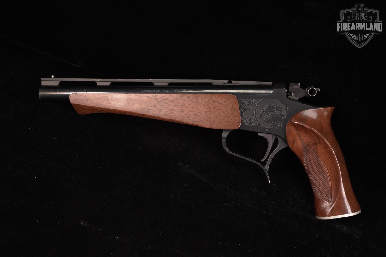 1989 Thompson Center T/C Contender Gen 1 45 LC/410 10" TC VENT-RIB +OG BOX-img-3