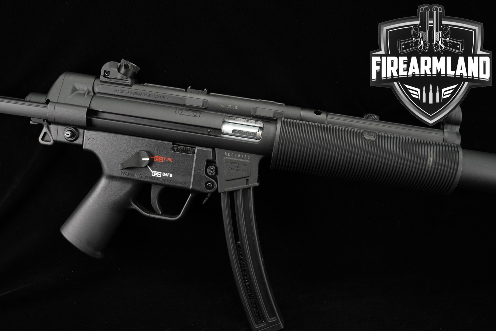 Heckler & Koch MP5 22 LR Rifle H&K 16.1" MP-5 Umarex +ORIG BOX-img-0