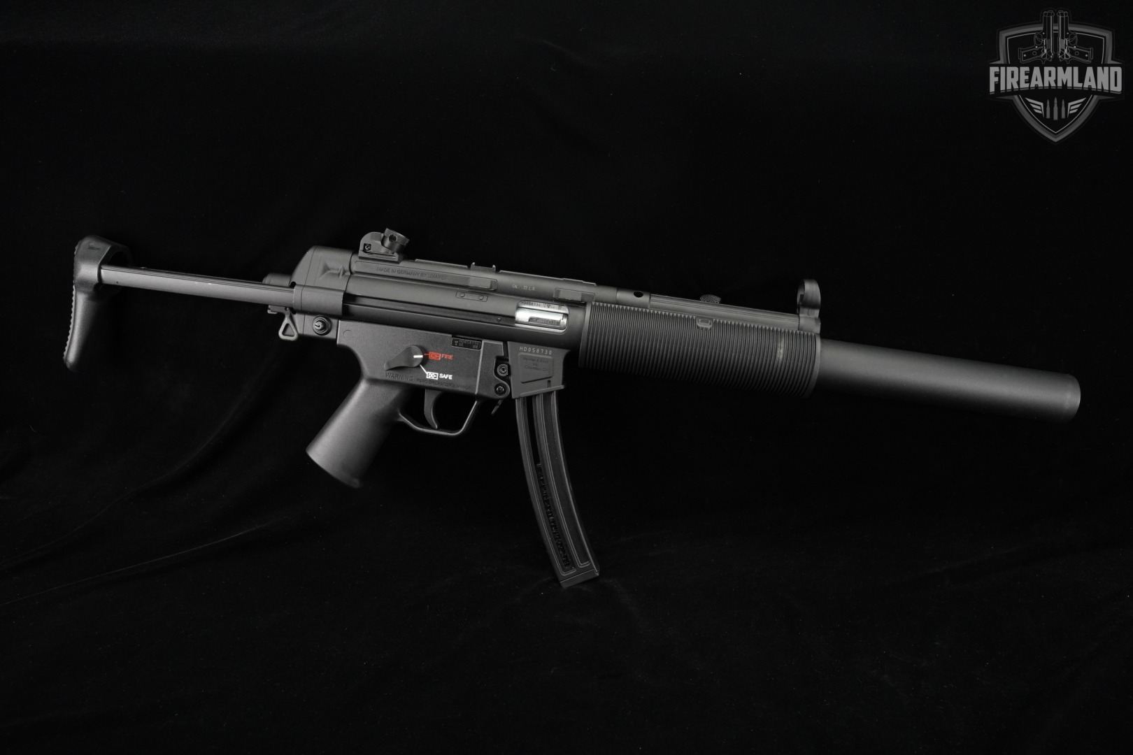Heckler & Koch MP5 22 LR Rifle H&K 16.1" MP-5 Umarex +ORIG BOX-img-3