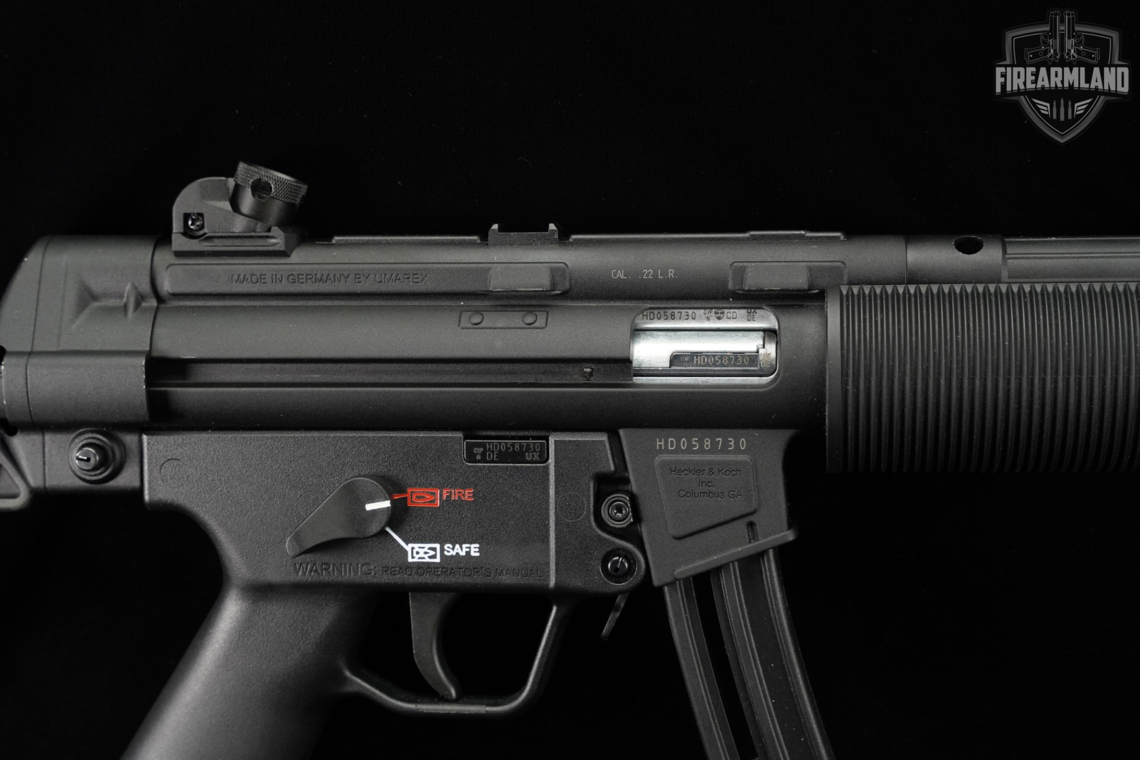 Heckler & Koch MP5 22 LR Rifle H&K 16.1" MP-5 Umarex +ORIG BOX-img-5