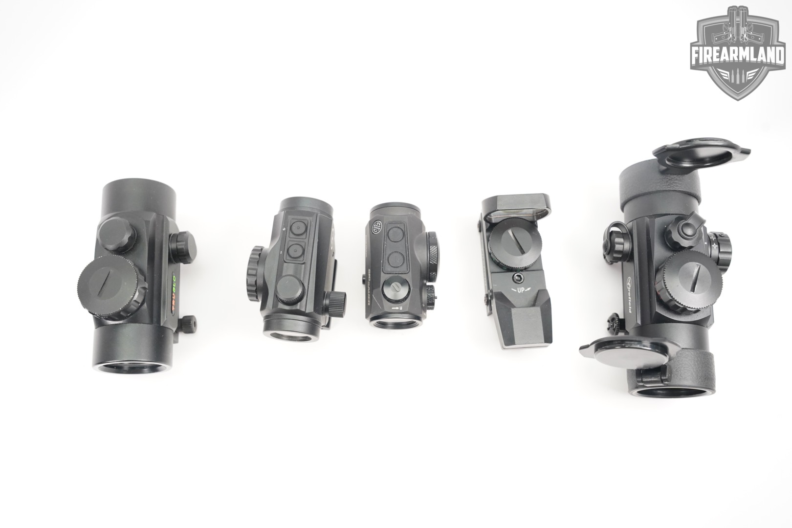 FIVE RED DOT SIGHT LOT 5 Pack Firefield TruGlo Crimson Trace Sig Sauer RDS-img-3