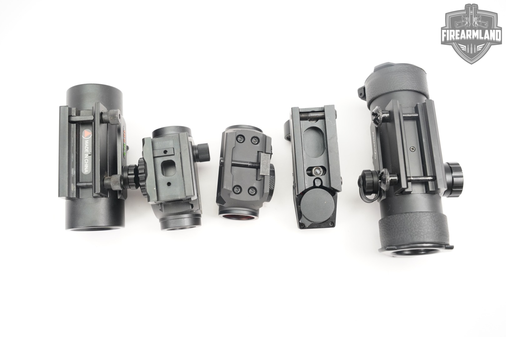 FIVE RED DOT SIGHT LOT 5 Pack Firefield TruGlo Crimson Trace Sig Sauer RDS-img-4