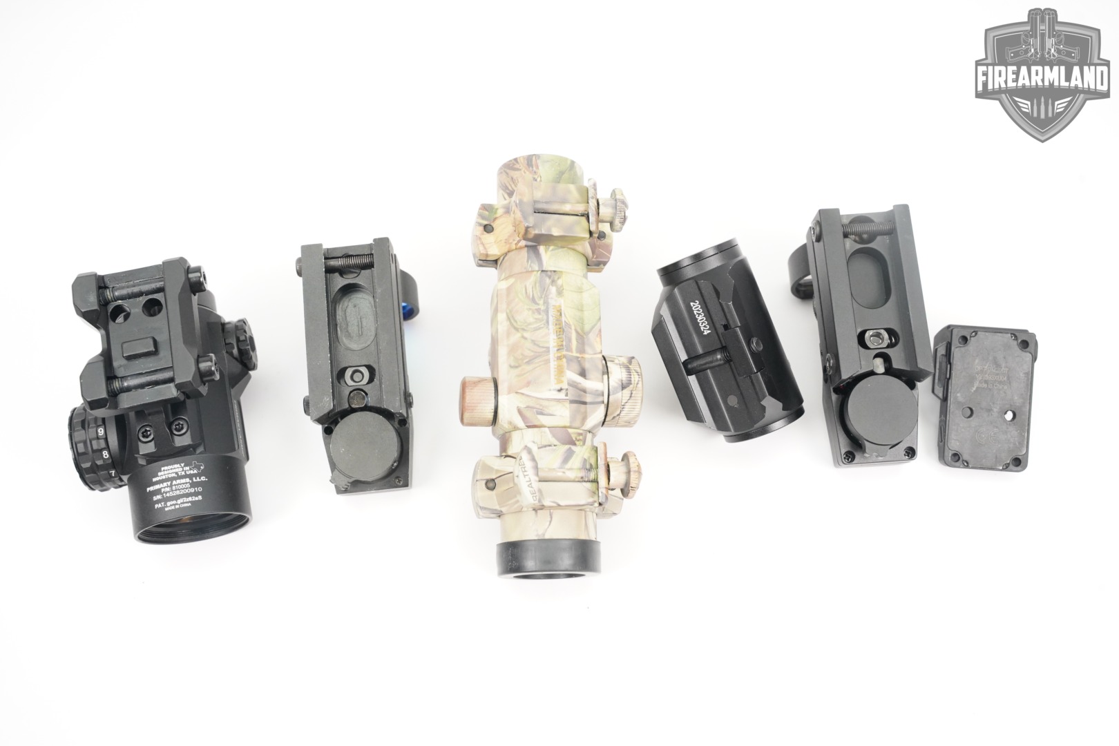 SIX RED DOT SIGHT LOT 6 Pack Freyachi UTG Tacticon Primary Arms Scopes-img-4